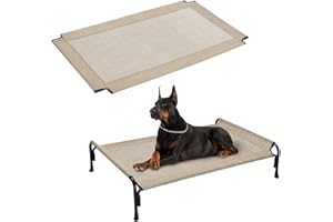 Veehoo Dog Bed Replacement Cover for CWC2204, Size XL, Beige Coffee
