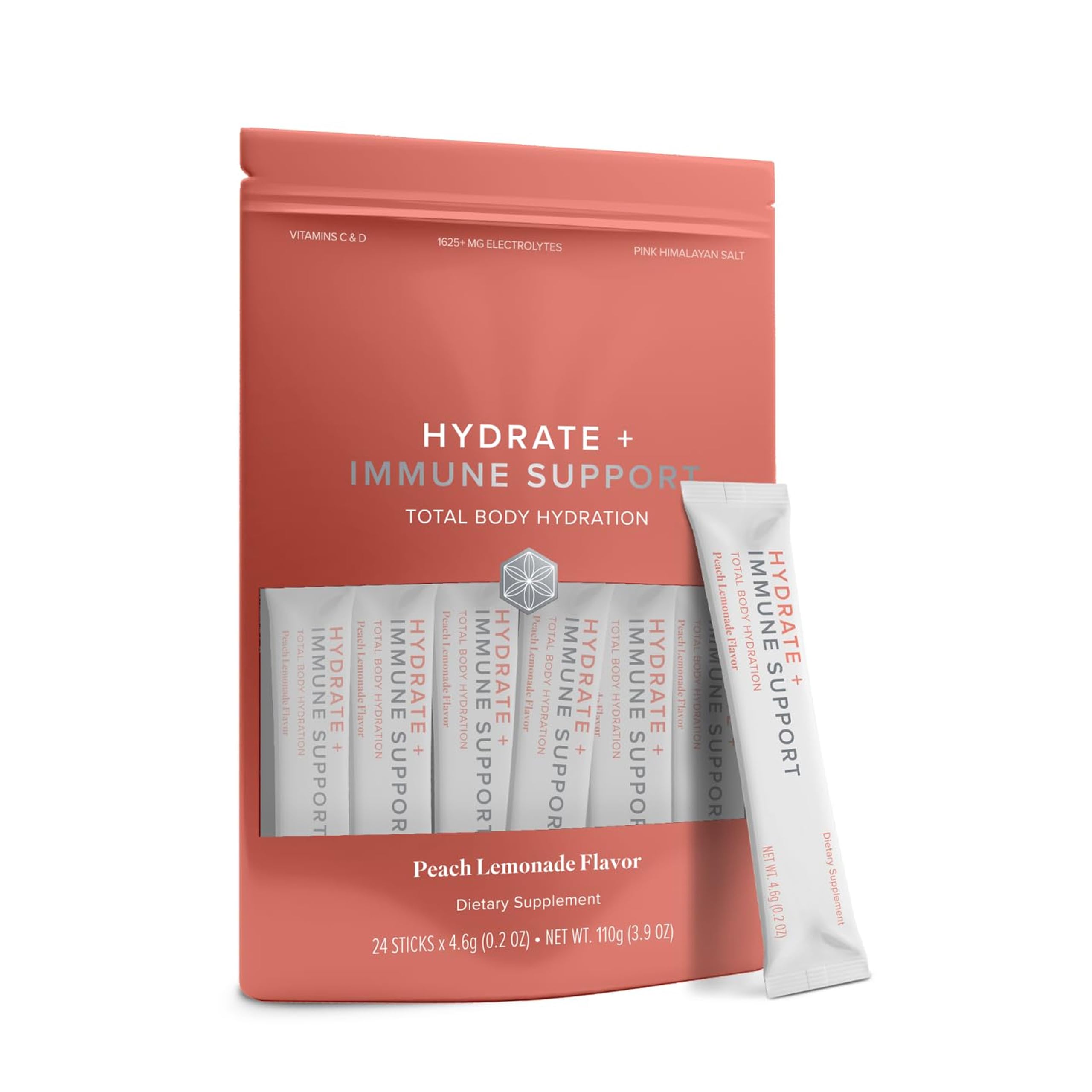 Hydrate + Immune Support (Peach Lemonade)