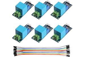 Alinan 6pcs ZMPT101B Voltage Sensor 5-30V Power Supply Single Phase Active Sine Wave Output Variable Transformer Module With Dupont Cable