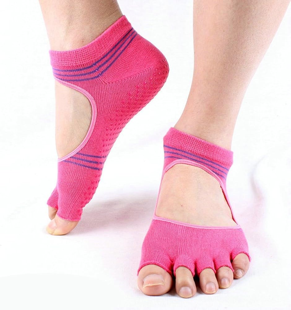 Cotton Professional Yoga Socks Non Slip Grip