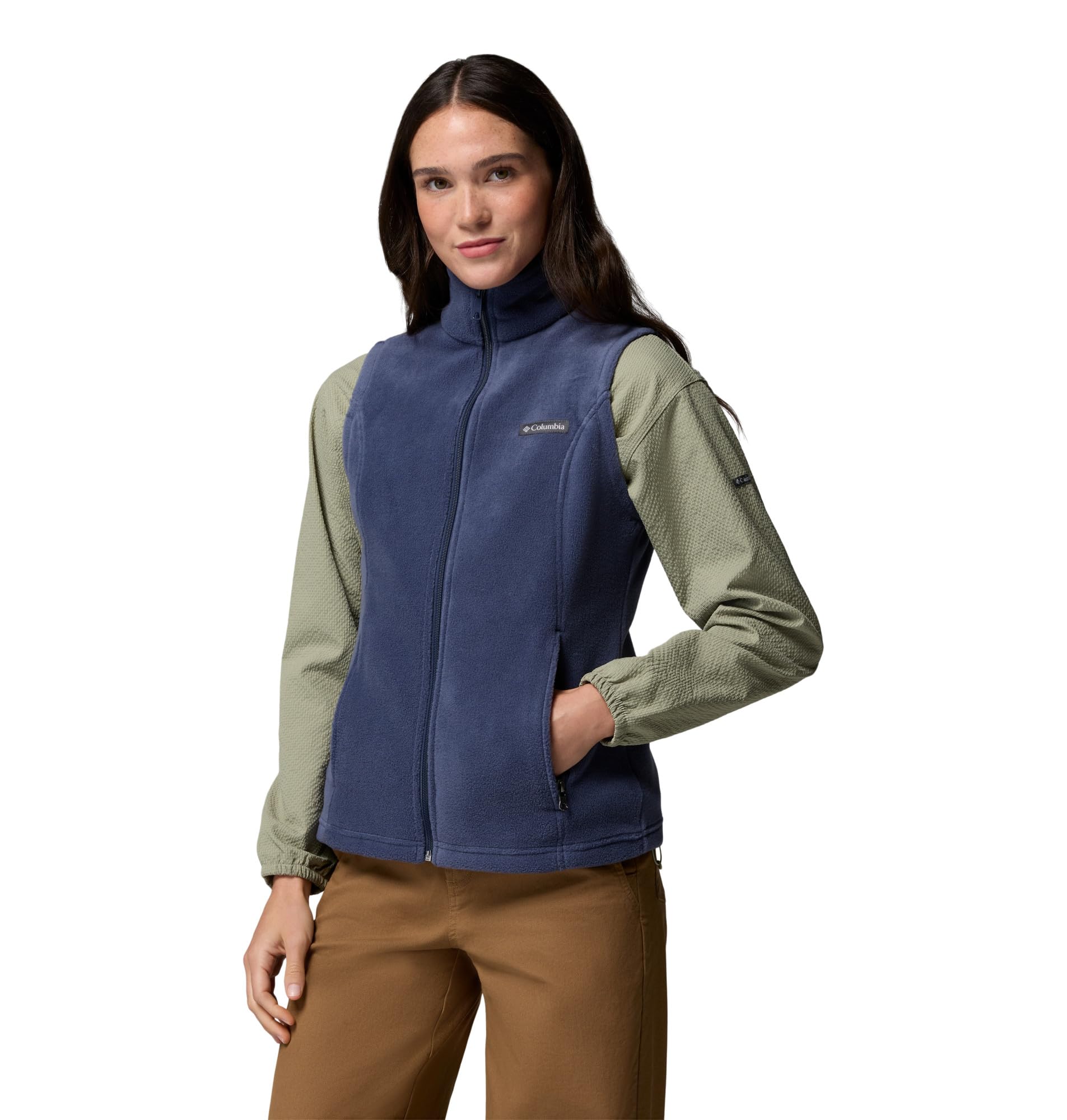 Columbia Women's Benton Springs Fleece Vest, Nocturnal, Large Image