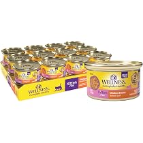Amazon.com : Wellness Complete Health Pate Kitten Wet Cat Food ...