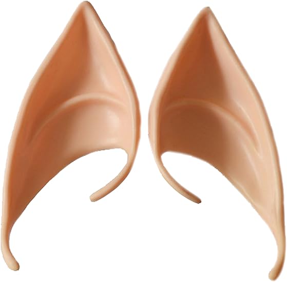 Astage Halloween Cosplay Pointed Ear Tips Elven Ears Soft