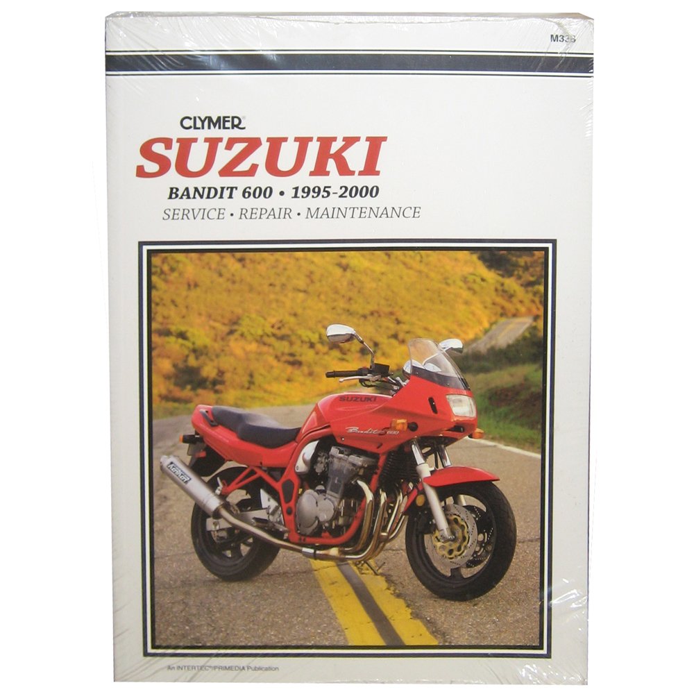 1995-2000 CLYMER SUZUKI MOTORCYCLE BANDIT 600 SERVICE MANUAL NEW M338  Paperback – 1995