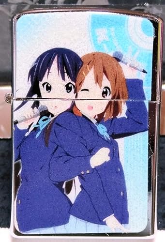 Amazon けいおん 平沢唯 秋山澪 オイルライター 美少女 グッズ アニメ 萌えグッズ 通販