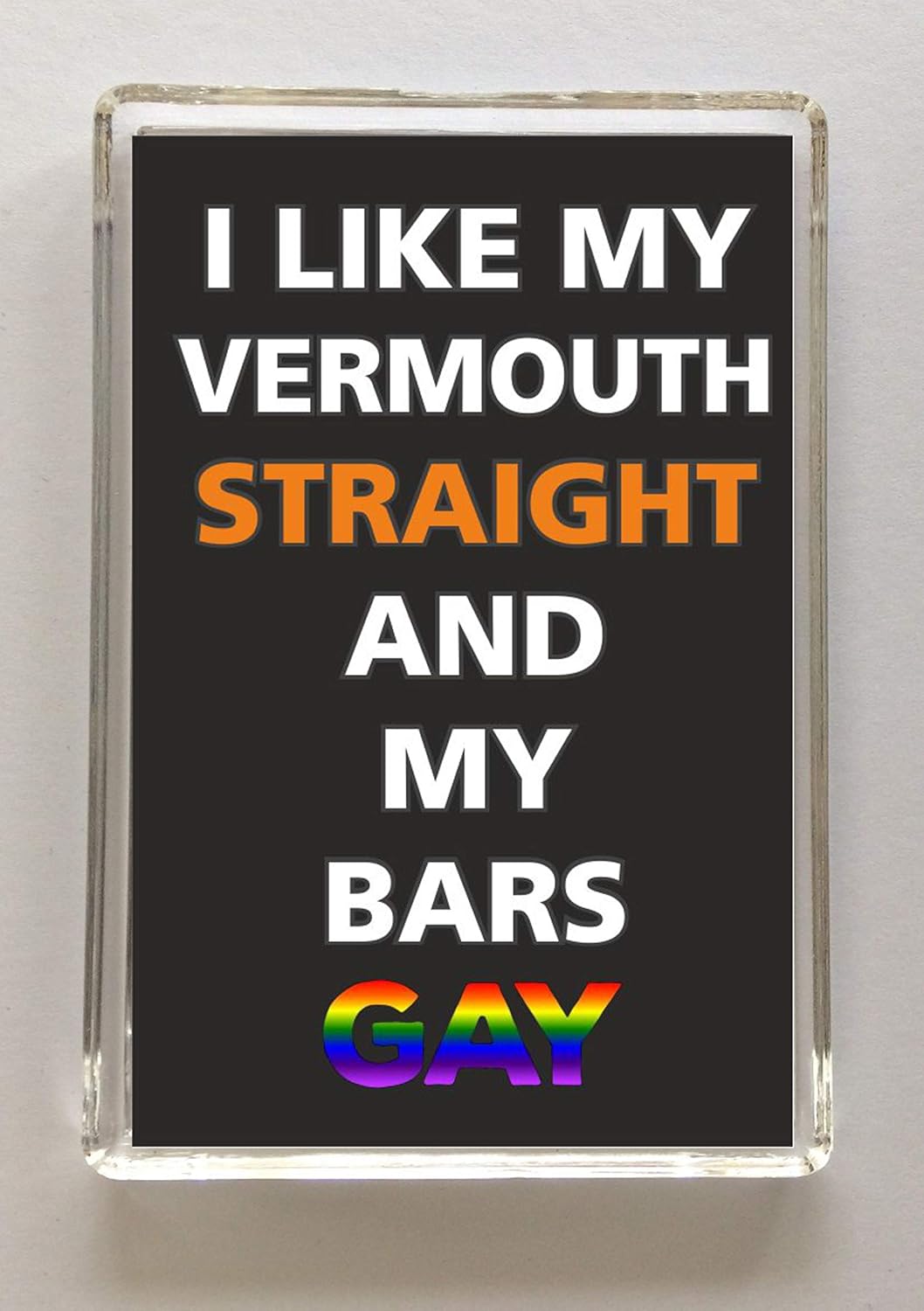 Clares Cosmetics I Like My Vermut Straight and My Bars Gay ...