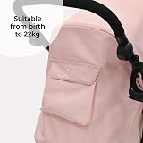 My Babiie MB30 Pushchair Pink Leopard - From Birth to 22kg, Compact Fold view 4