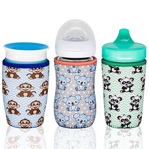 Kanudle Glass Baby Bottle Sleeve for oz Philips Avent Sippy