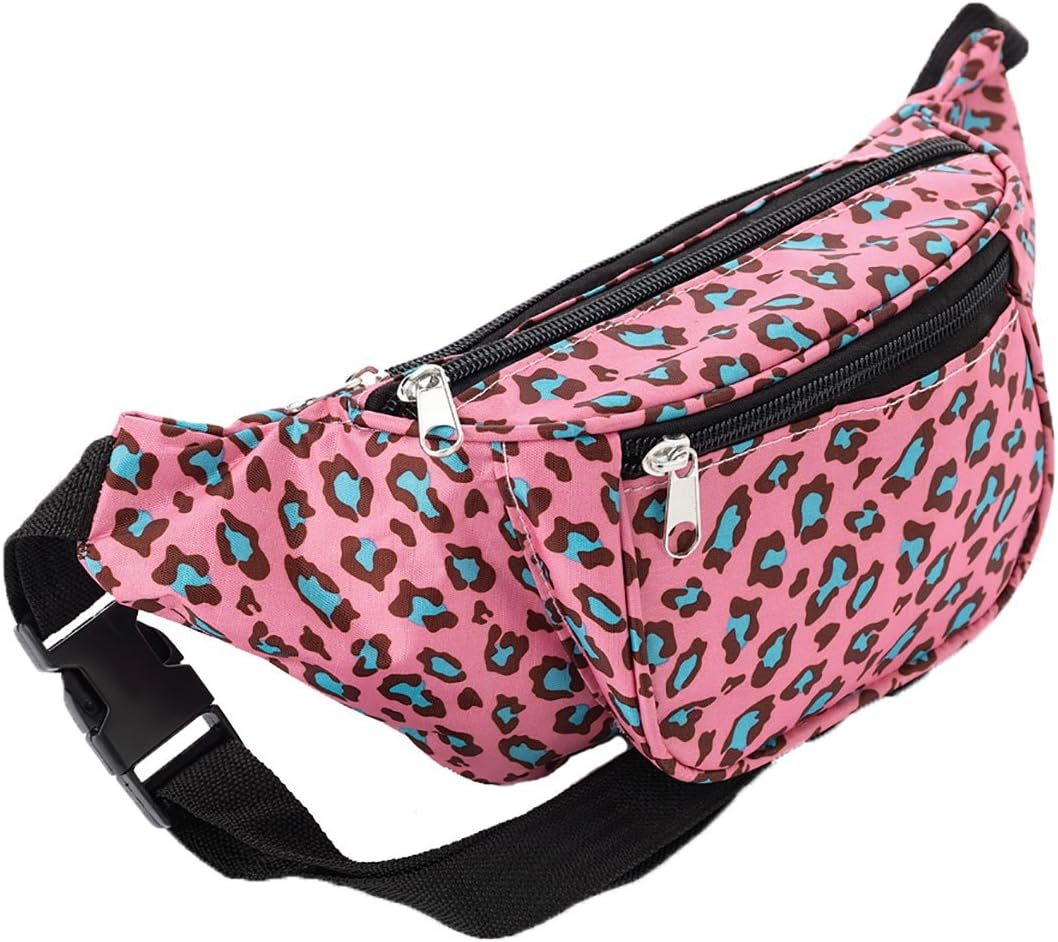 animal print bum bag