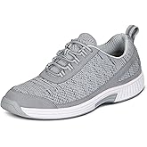 Orthofeet Men's Orthopedic Knit Lava Sneakers