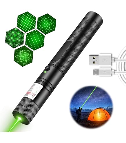 thumbnail image 2 of LETEAPII Red Light Flashlight – USB Rechargeable Tactical Beam With Star Cap For Outdoor Use 2 of 8