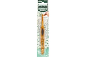 Clover Soft Touch 6.0-mm Crochet Hooks, Size J, 1010/J