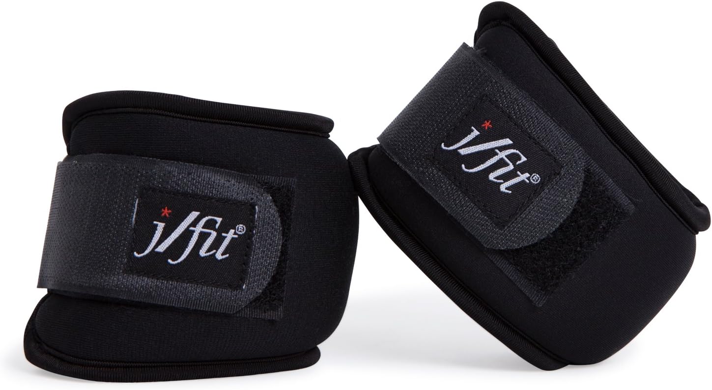 JFIT 4lb Pair Adjustable Wrist Weight (Medium/Large)