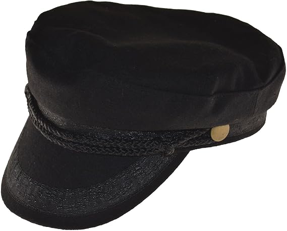 Broner Wool Blend Plaid Work Cap with Earflaps in Black/Red main image 0