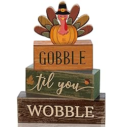 Lineshading 4 Pcs Fall Decorations for Home