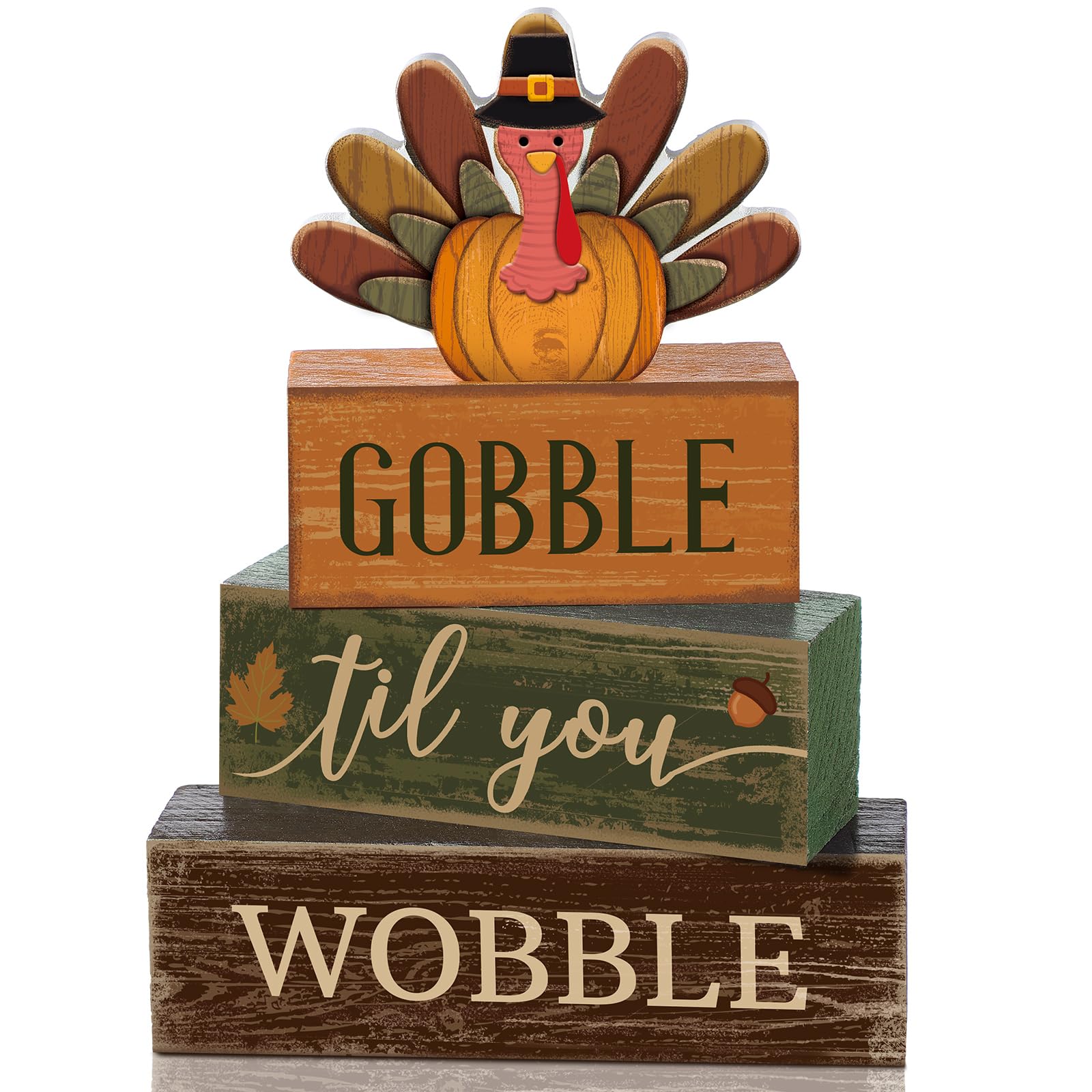 Lineshading 4 Pcs Fall Decorations for Home