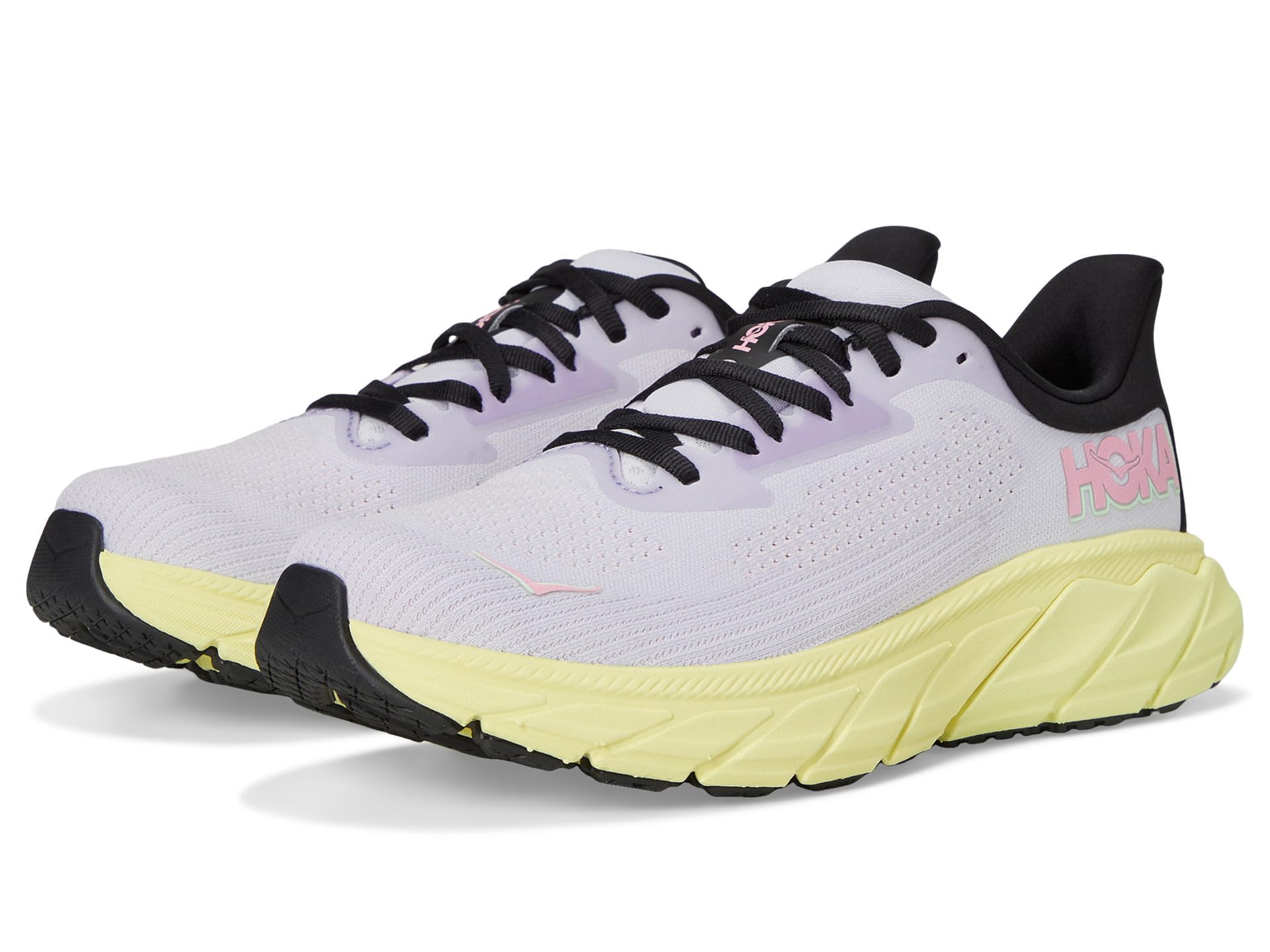 Hoka Women's Arahi 7 Starlight Glow/Yuzu 9.5 Wide Image