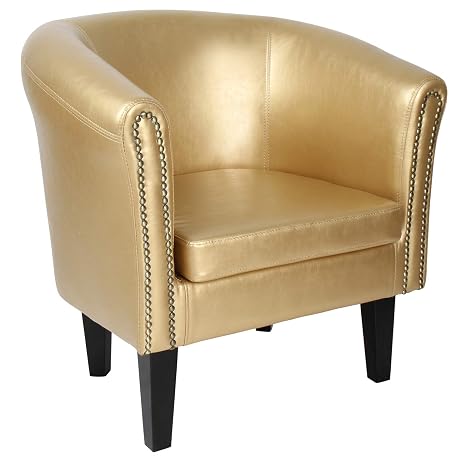 Miadomodo Chesterfield Sessel Aus Kunstleder Und Holz Bequem Mit