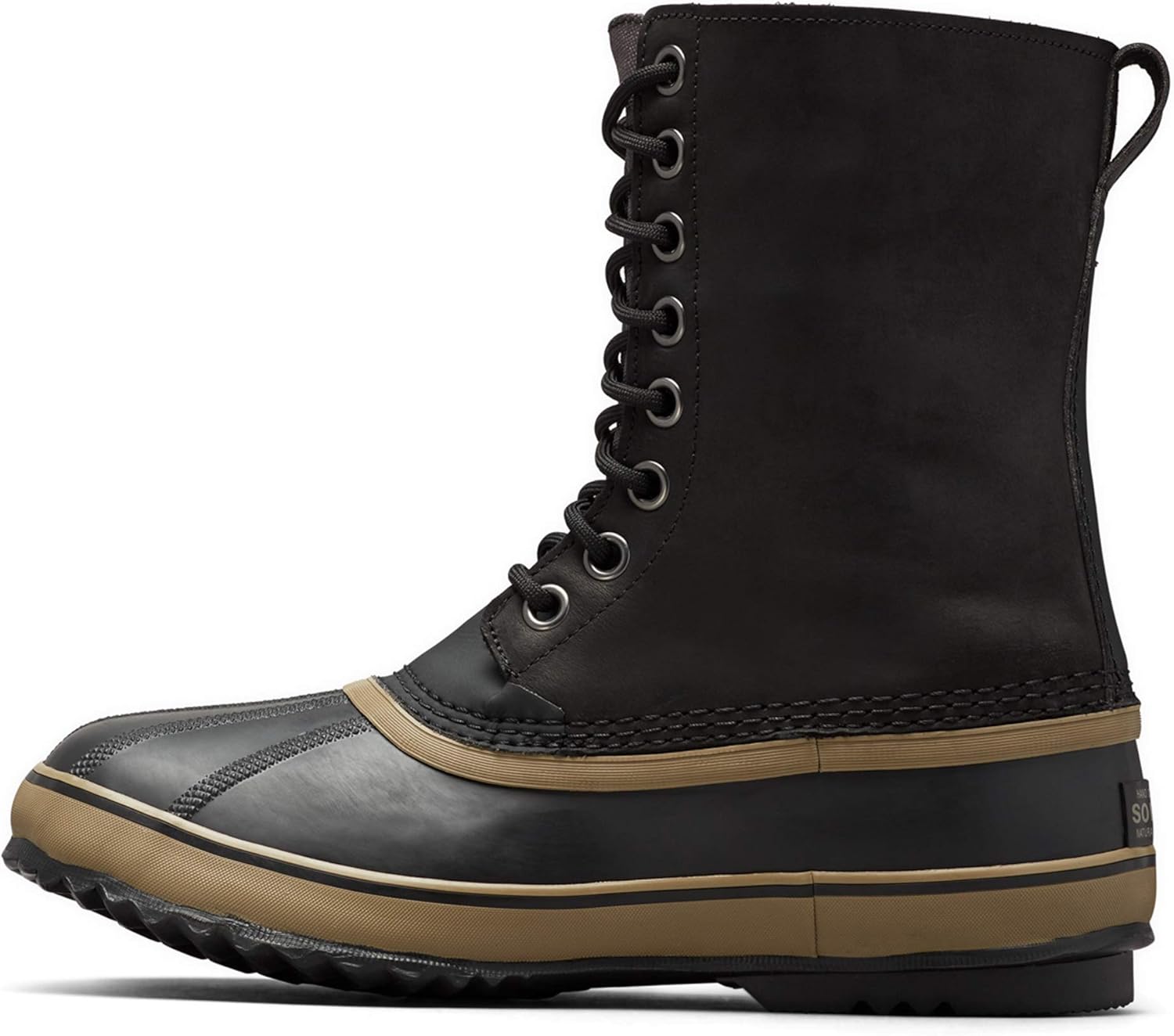 sorel men's slip on winter boots