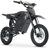 Electric Motorcycle For Teens &amp; Adults,Electric Dirt Bike, Best Electric Mountain EBike,3500W Mid-Mounted Motor e Bikes 40MPH Top Speed,14"/12" Off Road Tires, 48V 23AH,Hydraulic Brakes | Fit Age 13+