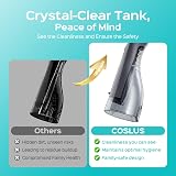COSLUS C20 Water Flosser 300ml Rechargeable 5 Tips IPX7 Gray view 5