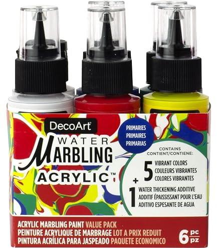 Deco Art Black Water MARBLING Paint