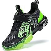 JMFCHI Boys Girls Kids' Sneakers Knitted Mesh Sports Shoes Breathable Lightweight Running Shoes for Kids Fashion Athletic Casual Shoes