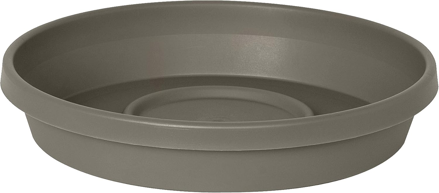 Bloem Terra Plant Saucer Tray 20" Living Green : Garden & Outdoor