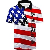 V VALANCH Mens Polo Shirts Short Sleeve Moisture Wicking Golf Tennis Polo Casual Shirts