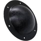 Mythrojan Shield Umbo Medieval Renaissance Shield Boss Umbo Fully Functional Hand Forged Steel Umbo for Authentic Historical Protection, SCA, LARP, Reenactments, Display, Home Decoration - 8 Inch