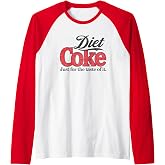 Coca-Cola - Diet Coke Retro Logo Raglan Baseball Tee