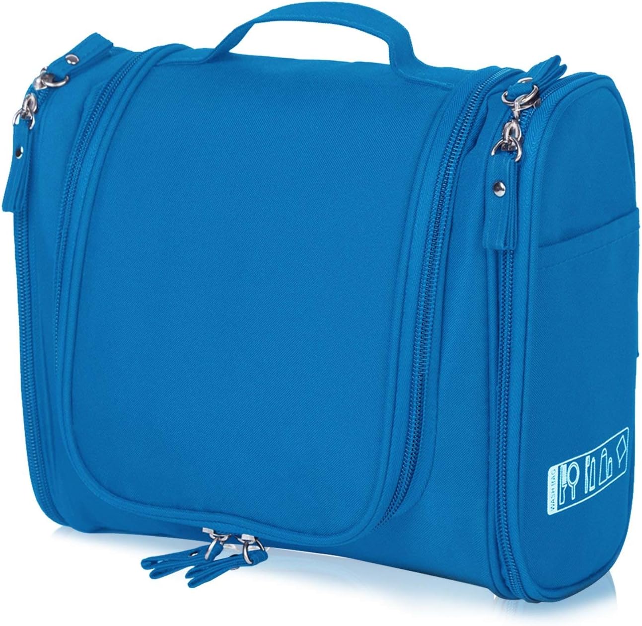 Saiyam Nylon Oxford Fabric Toiletry Bag (MultiColor, 23 x 10.5 x 20 cm)