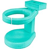 Durable Cup Holder for Outdoor Furniture – Adirondack Chair Attachment, Teal, Perfect for Outdoor Enthusiasts, Affordable & Easy to Use