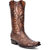 Cuadra Men's Western Boot in Genuine Python Leather, 1J1NPH