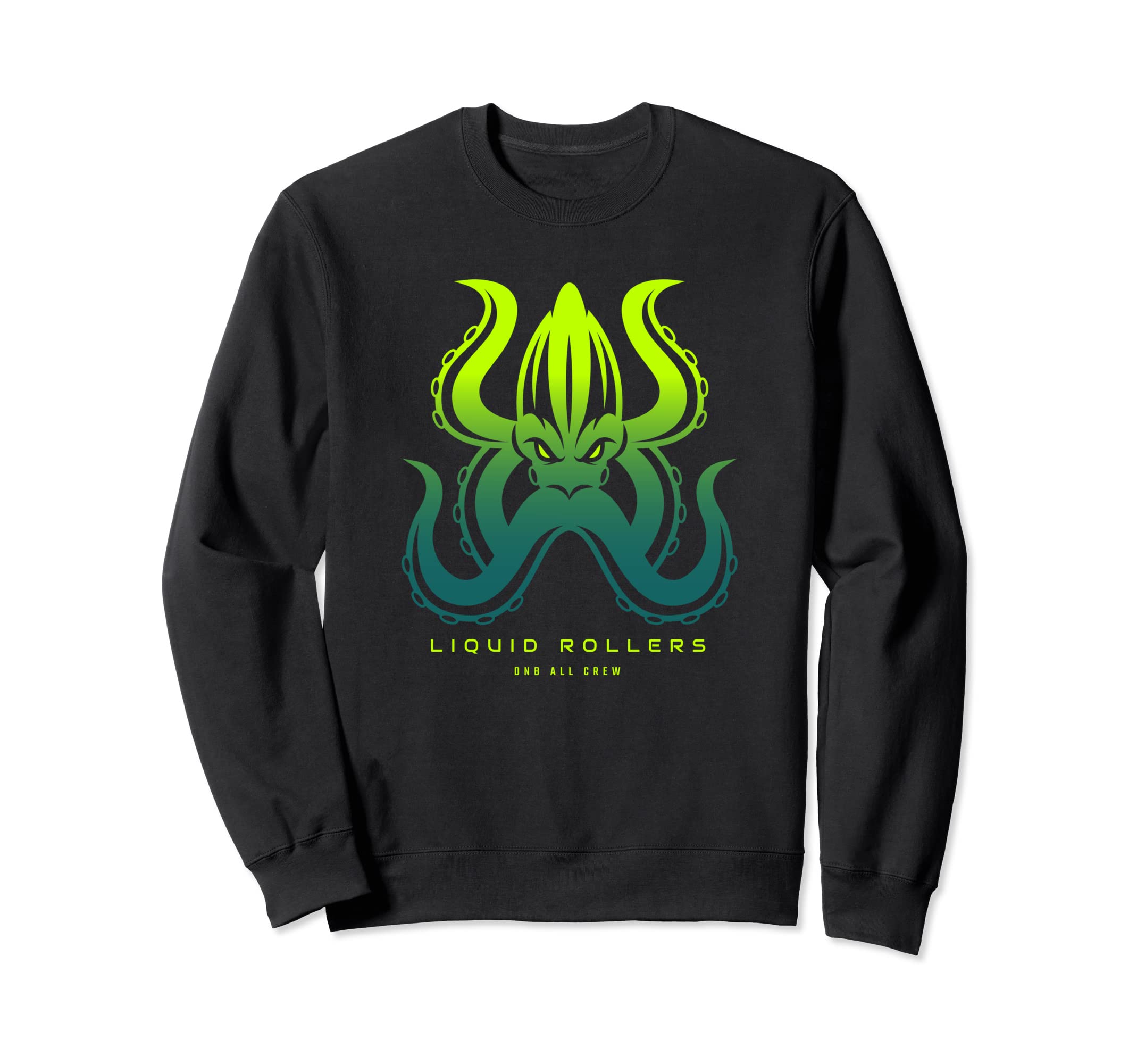 Liquid Drum And Bass DnB Octopus Drum N Bass Sweatshirt