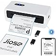 Jiose Bluetooth Shipping Thermal Label Printer - 4x6 Label Printer for Small Business - Desktop Postage Package Label Printer Compatible with MacOS Windows