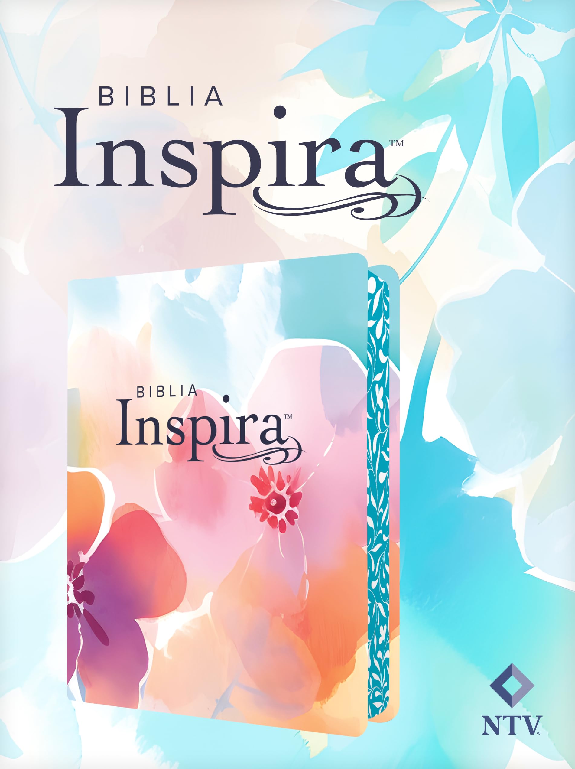 Biblia Inspira NTV (SentiPiel, Paraíso floral): La Biblia que inspira tu creatividad (Spanish Edition)