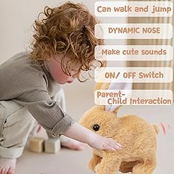 noxozoqm Bunby - My Realistic Bunny Toy,Bundy