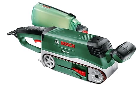 Bosch Bandschleifer PBS 75 A, 1 Schleifband K 80 (710 W, Schleiffläche 76 x 165 mm, Bandabmessung 75 x 533 mm)