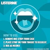 Listerine Cool Mint PocketPaks Breath Strips 72 Count Pack of 6 view 3