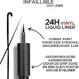 L'Oreal Paris Infallible Grip 24H Vinyl Liquid Liner Black Soft Flexible view 6