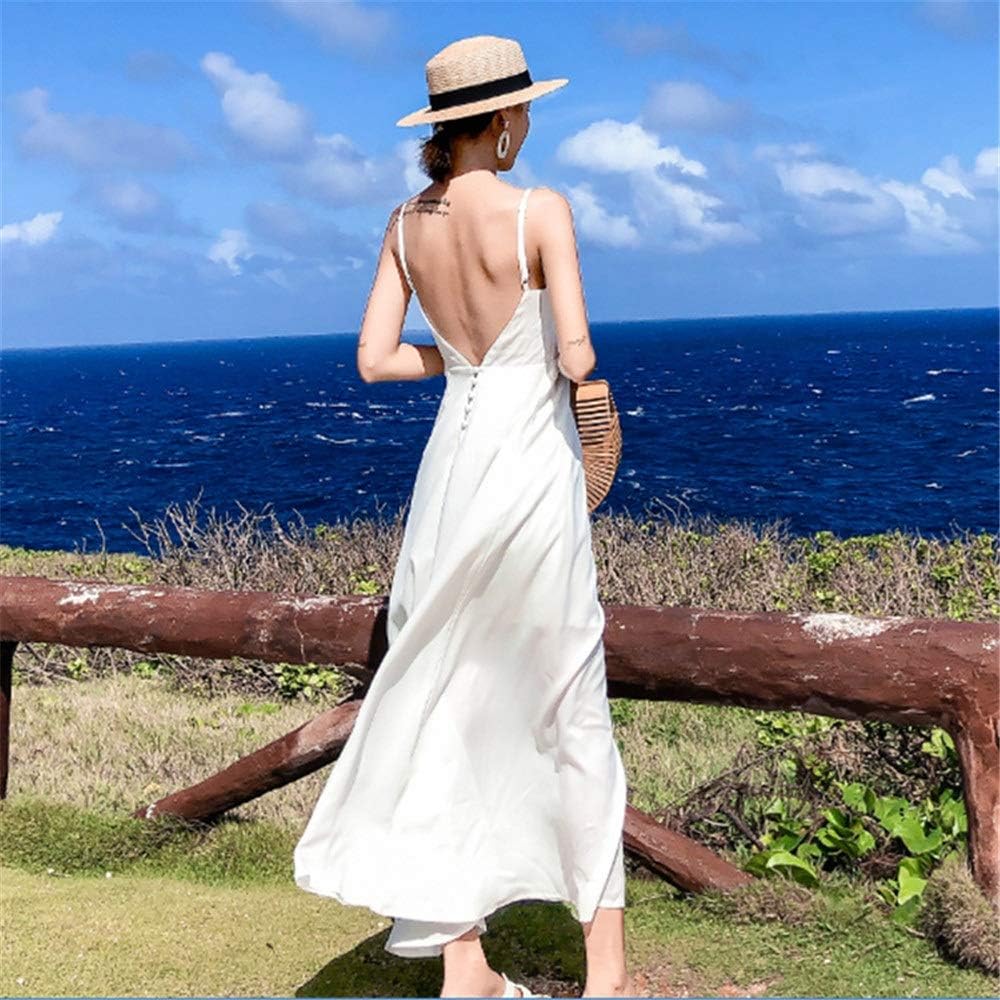 Solid Chiffon Bohemian Beach Dress 