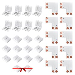 JACKYLED 10mm 2-Pin LED Strip Connectors for LED