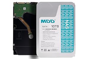 MDD MAXDIGITALDATA MDD (MDD10TSATA25672NAS) 10TB 7200RPM 256MB Cache SATA 6.0Gb/s 3.5inch Internal NAS Hard Drive