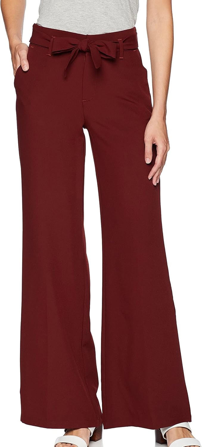 Lee Women's Flex Motion Wide Leg Self Tie Pant Amazon.co.uk Clothing