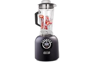 Dash DPB500MB Chef Series Blender with Stainless Steel Blades + Digital Display for Coffee Drinks, Frozen Cocktails, Smoothie