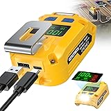 100W USB Battery Adapter Compatible with Dewalt
