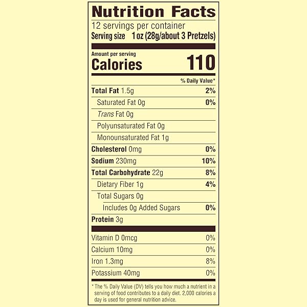 SNYDER’S OF HANOVER, PRETZEL RODS, 12 OZ BAG