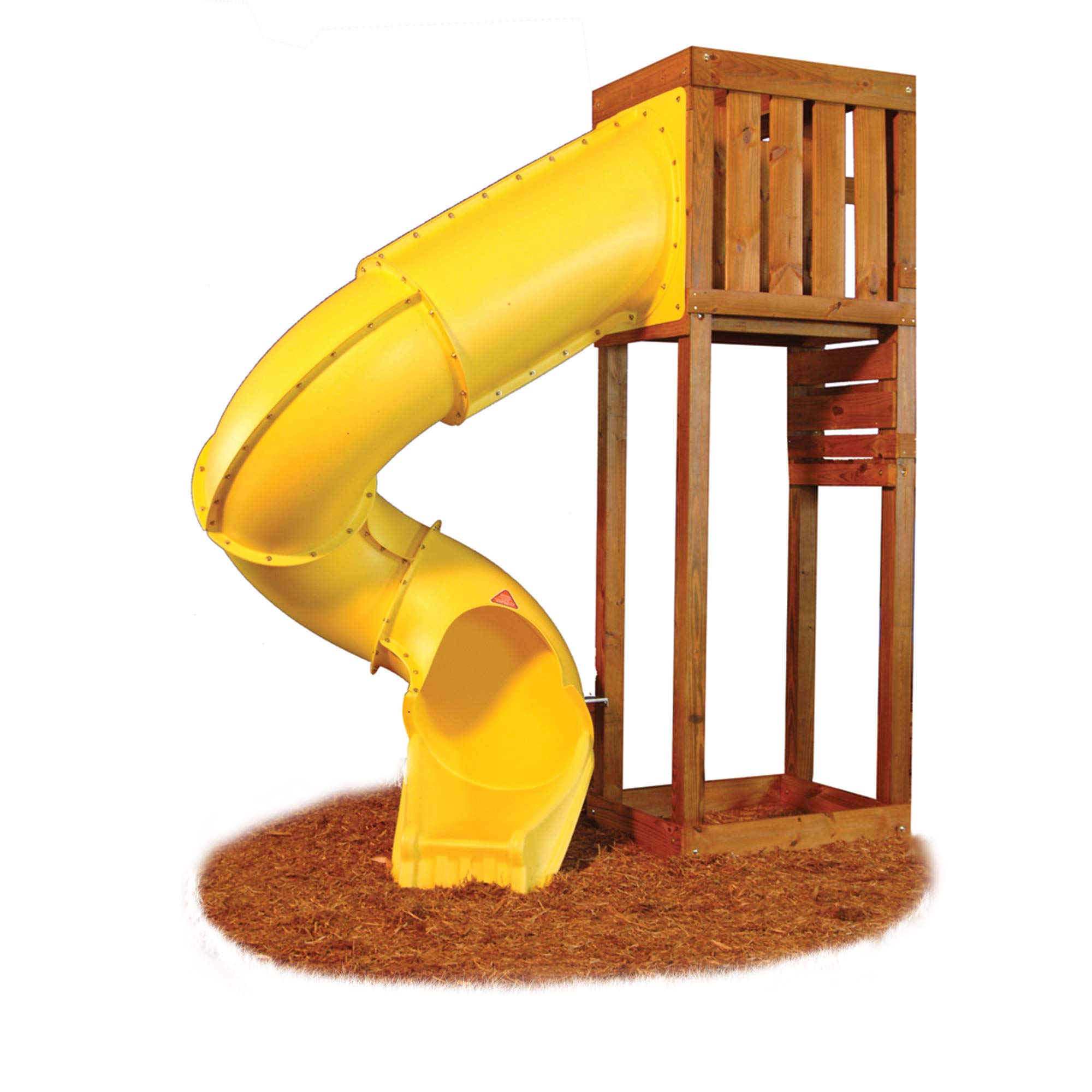 Swing-N-Slide 7 ft.Turbo Tube Slide, Yellow