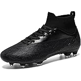 GODLARK Mens Soccer Cleats Womens Indoor Soccer Shoes Wide Baseball Turf Shoes Adult Youth Rugby Shoes Big Boys Small Spikes AG TF Football Boots